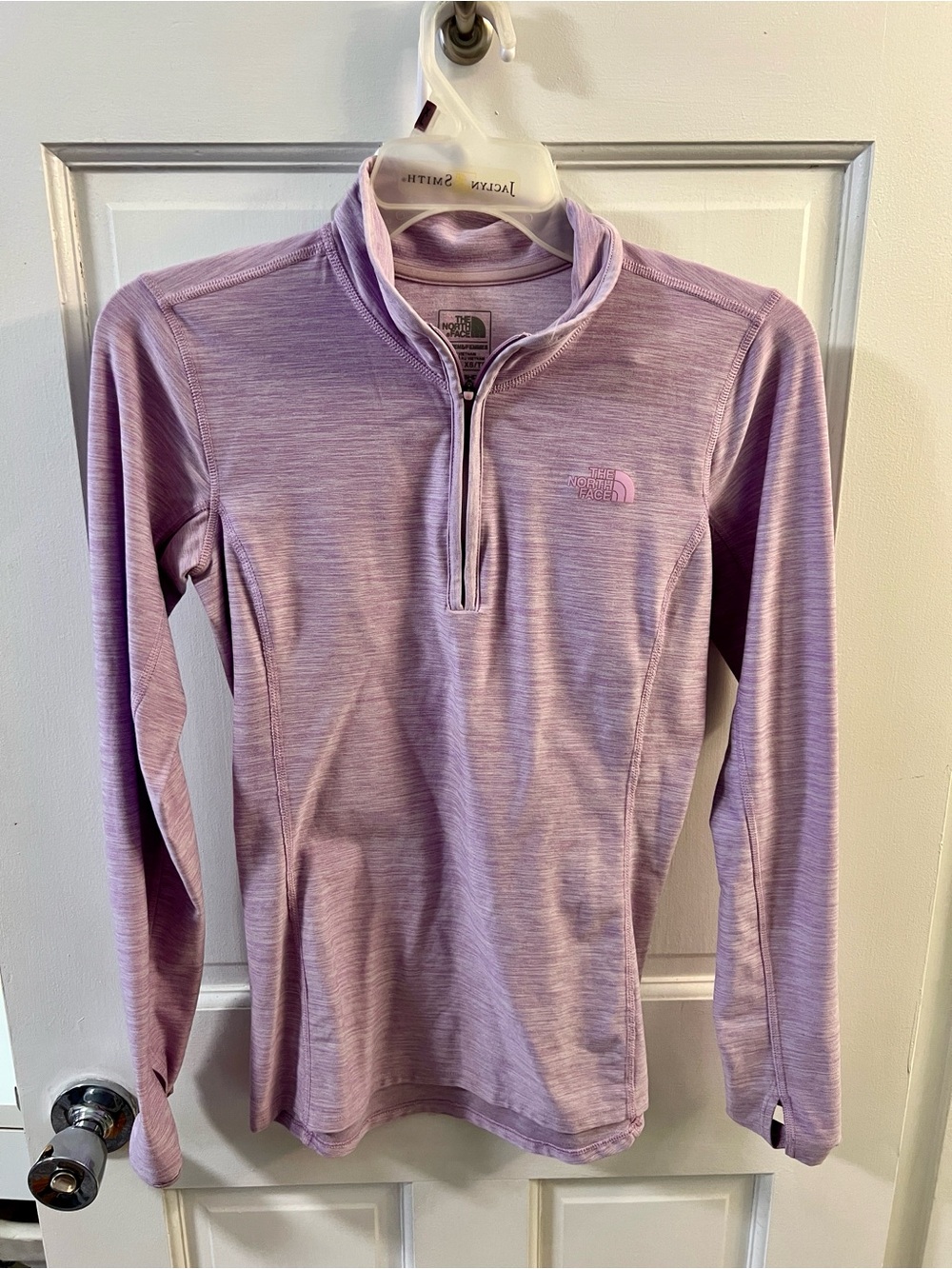 The North Face Lavender Half-Zip Turtleneck Performance Pullover